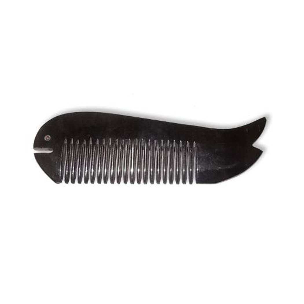 Horn Fish Hair Comb