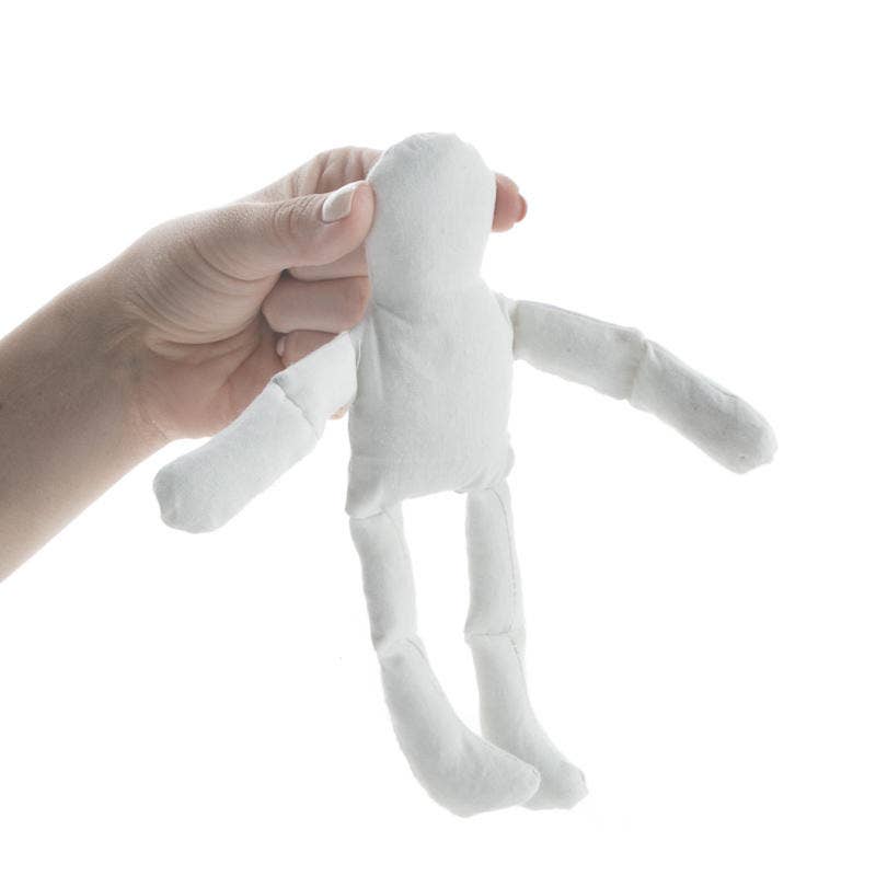 8" Natural Muslin Amish Doll