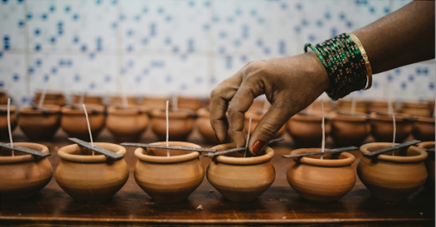 Handmade Terracotta Candles