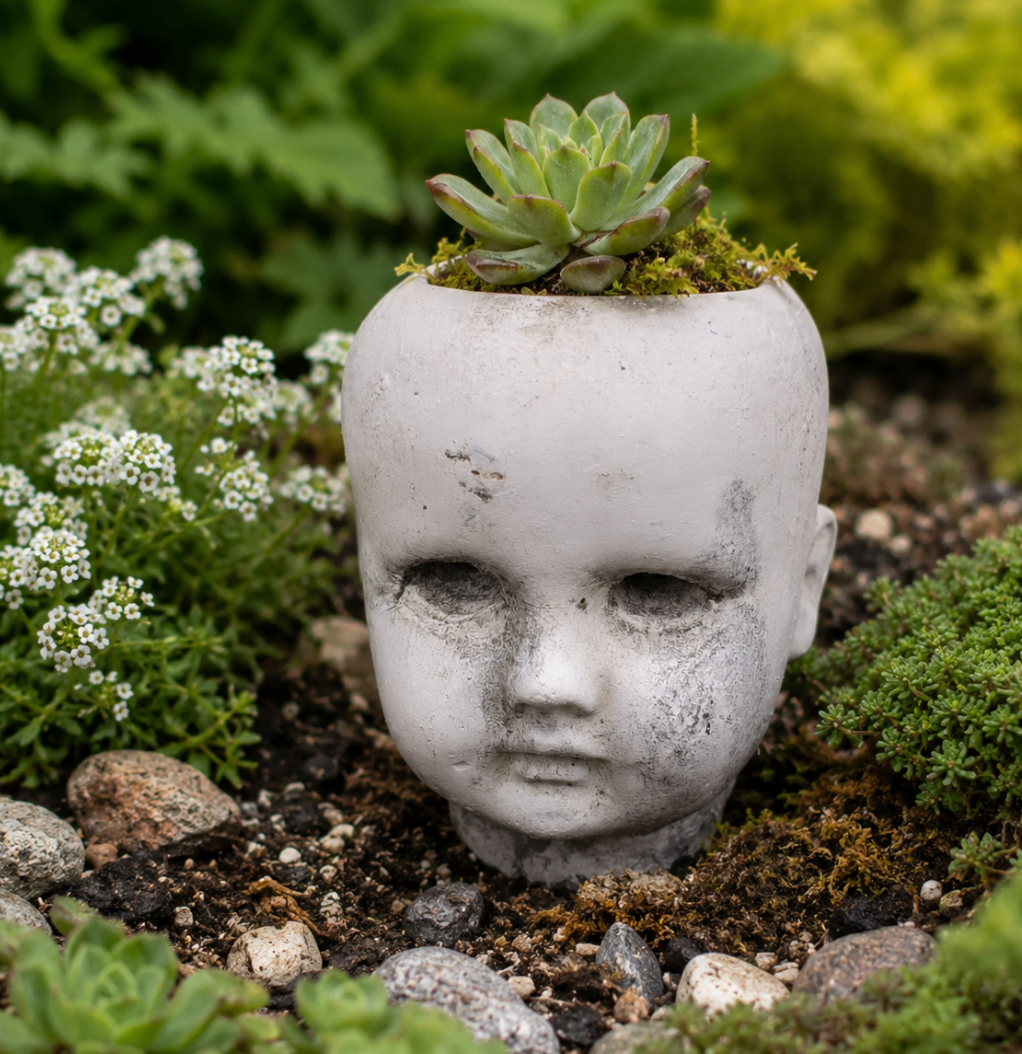 Concrete McEnroe Head alternate view