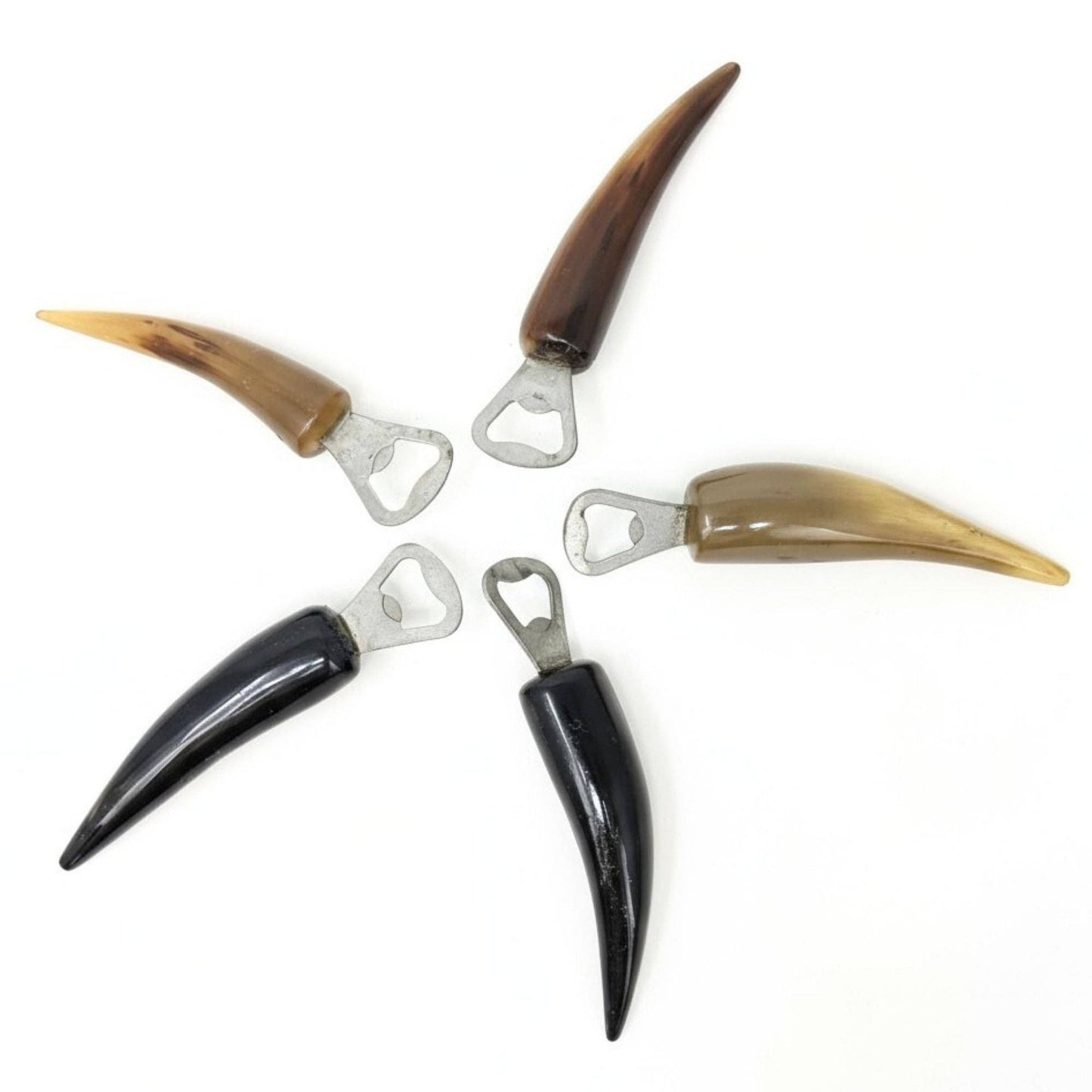 Polished Horn Bottle Opener
