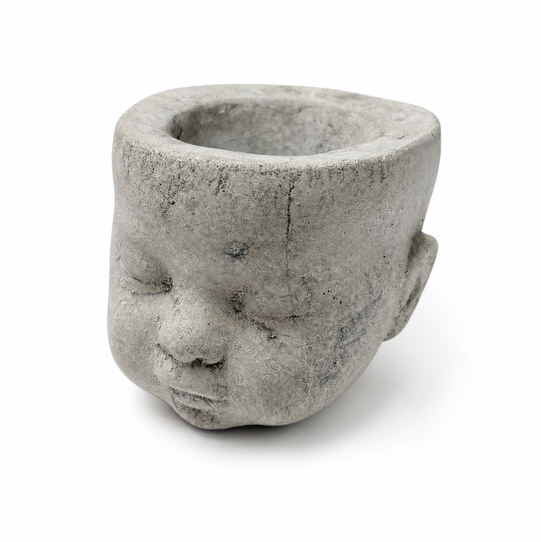 Concrete Barney Head alternate view