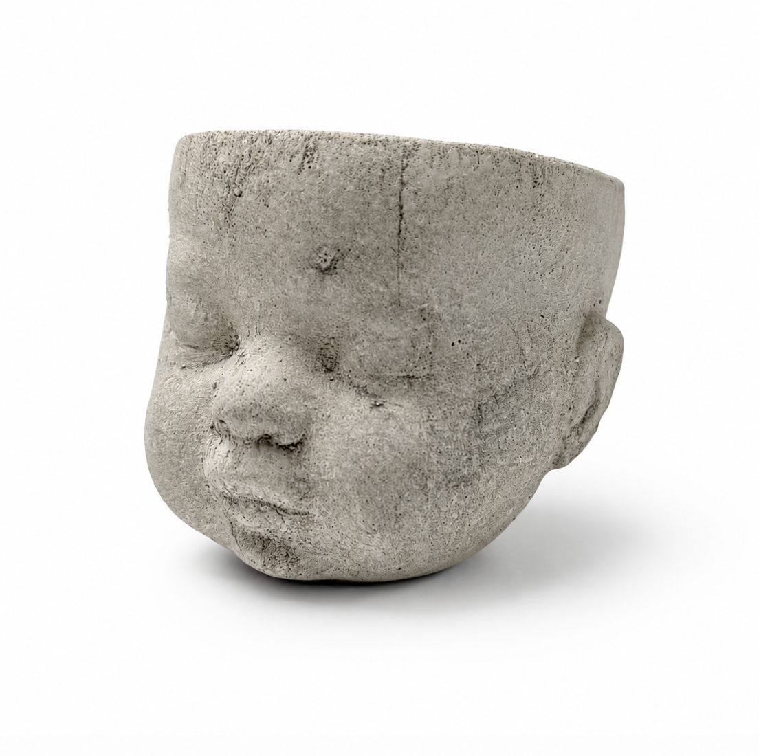 Concrete Barney Head