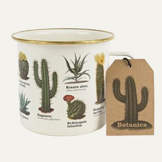 Cacti Enamel Mug