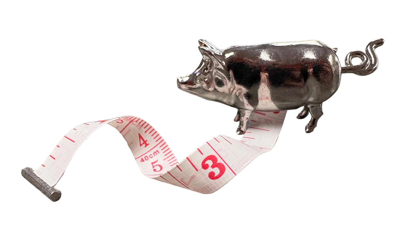 Pig Measuring Tape