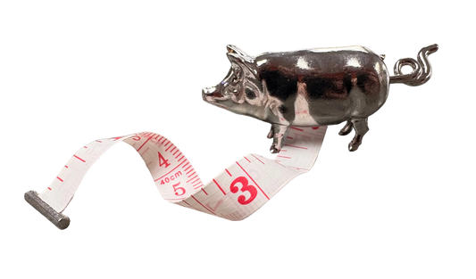 Pig Measuring Tape
