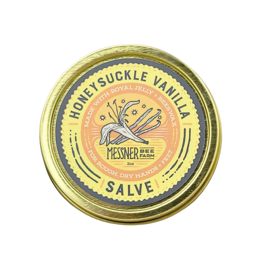 Messner Farm Beeswax and Royal Jelly Salve -  Honeysuckle Vanilla
