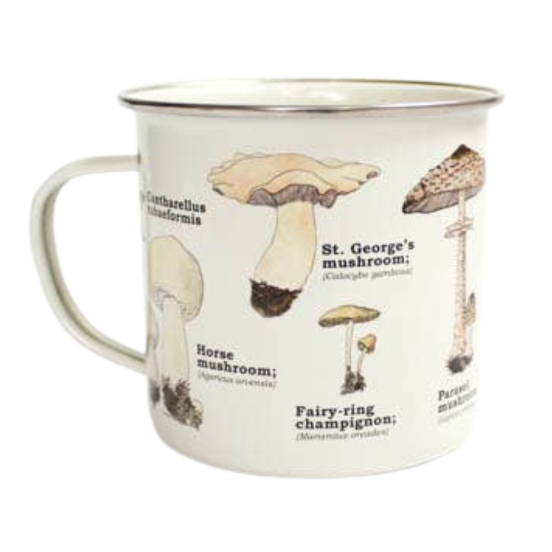 Mushroom Enamel Mug