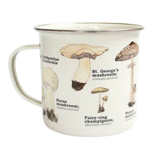 Mushroom Enamel Mug