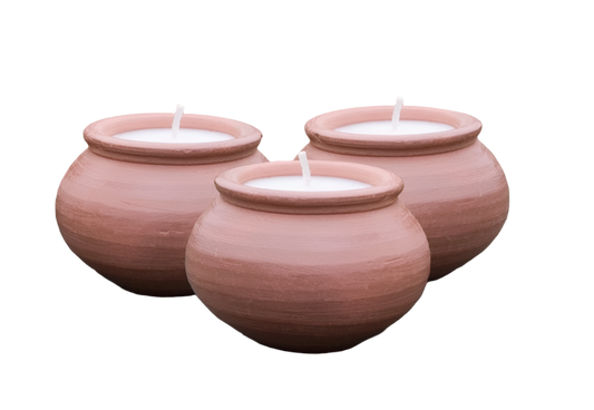 Handmade Terracotta Candles