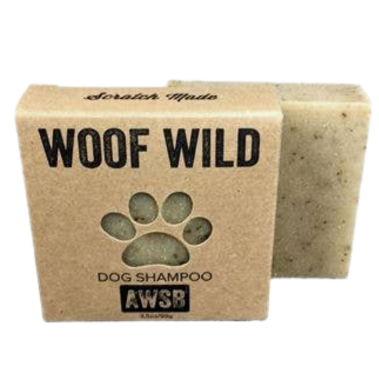 AWSB Woof Wild Dog Shampoo Bar