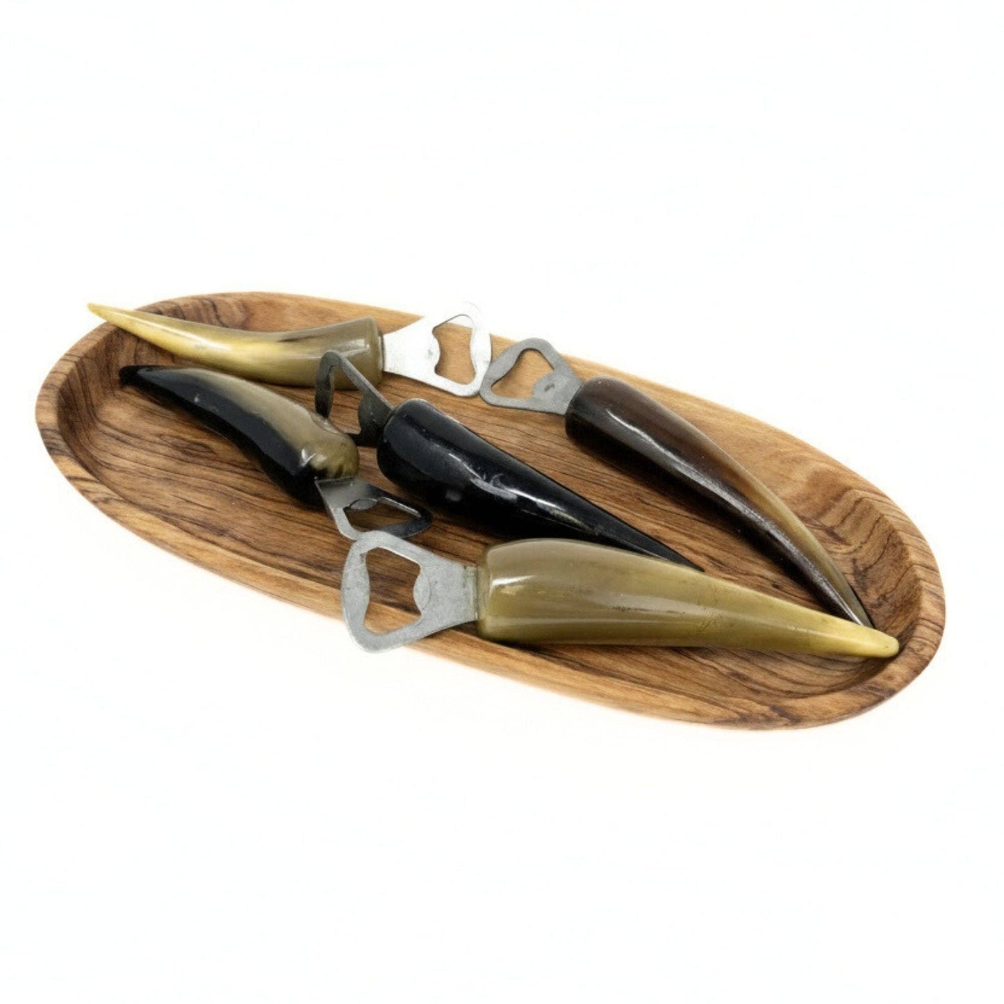 Polished Horn Bottle Opener