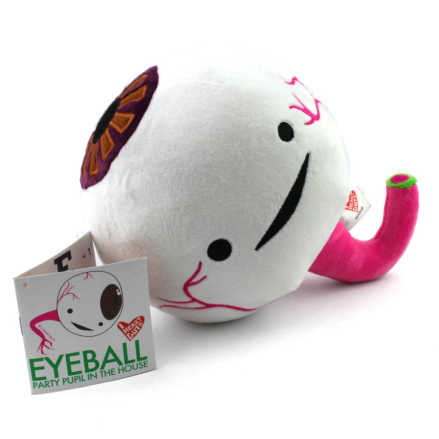 Brown Iris Eyeball Plush - Party Pupil in the House