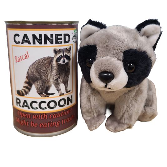 Rascal the Canned Raccoon