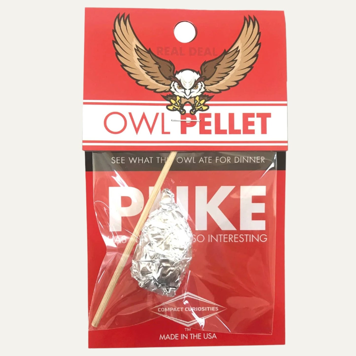 Owl Pellet | Compact Curiosities Dissection Kit Science Demo
