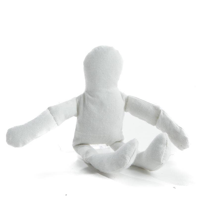 8" Natural Muslin Amish Doll